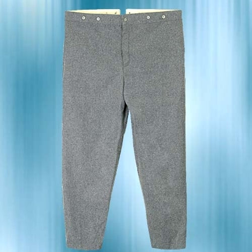 Confederate Gray Enlisted Military Trousers