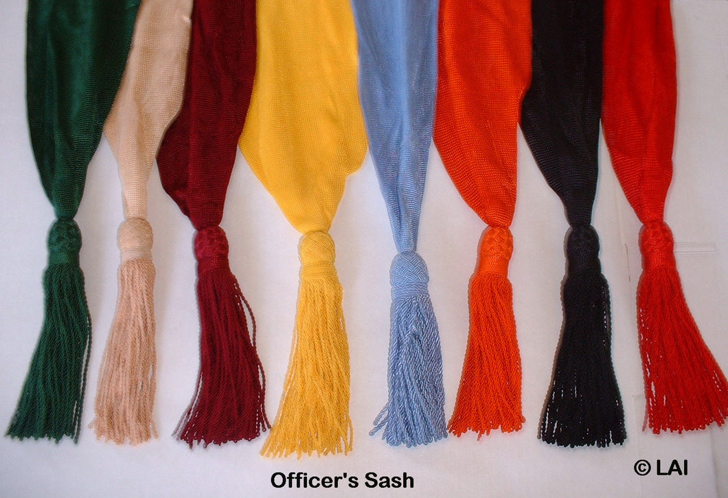 Officer's Silk Sash