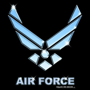 Military T-Shirt - Air Force (Black)