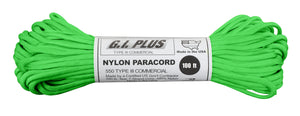 Nylon Paracord Type III 550lb 100ft