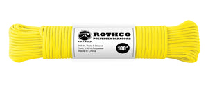 Polyester Paracord 550lb 100ft