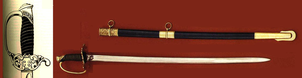 CSA Louis Haiman & Brother Infantry-Naval Officer's Sword