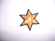 Load image into Gallery viewer, Six Point Embroidered Stars
