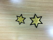 Load image into Gallery viewer, Six Point Embroidered Stars
