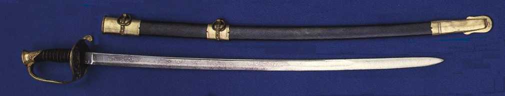 US M1850 Foot Officer's Sword