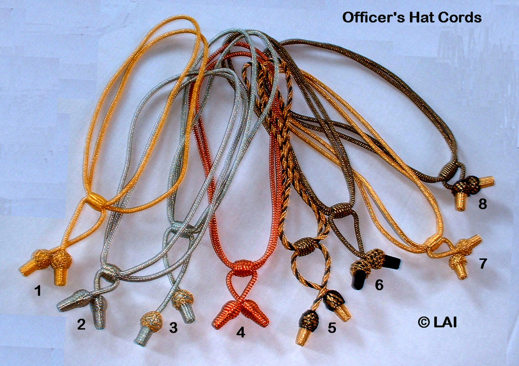 Civil War Officer's Hat Cords